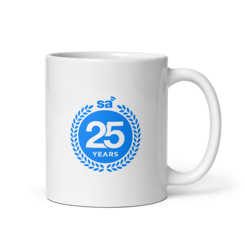 25th Anniversary Mug